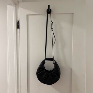 Staud black mini bag